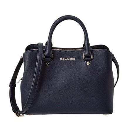 michael kors savannah medium electric blue satchel handbag|Women's Blue Satchels .